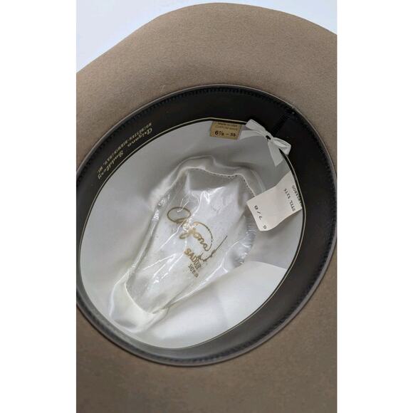 Vintage Arizona Saddlery Custom Cowboy Hat 6 7/8 Kangaroo Felt Style 5275 USA... - Picture 9 of 16